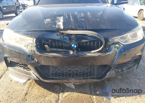 2013 BMW 335 из США, поврежденный, VIN WBA3A9G54DNR97154